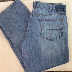 Calvin Klein Straight Leg Men's Jeans Size 40 100% Cotton Zipper Fly